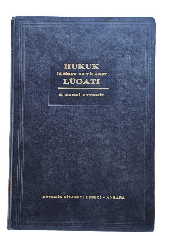 Hukuk İktisat ve Ticaret Lügatı