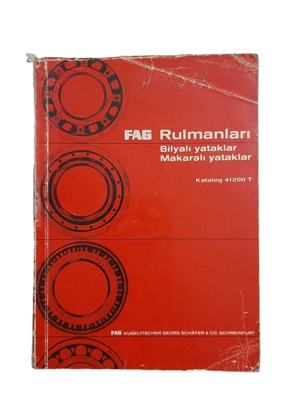 FAG RULMANLARI BİLYALI YATAKLAR MAKARALI YATAKLAR