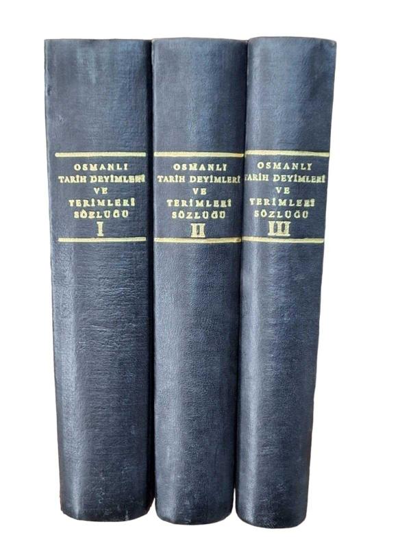 OSMANLI TARİH DEYİMLERİ VE TERİMLERİ SÖZLÜĞÜ 3 CİLT takım