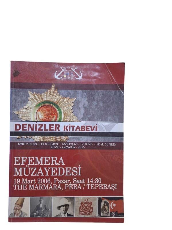 DENİZLER KİTABEVİ / EFEMERA MÜZAYEDESİ - 19 MART 2006