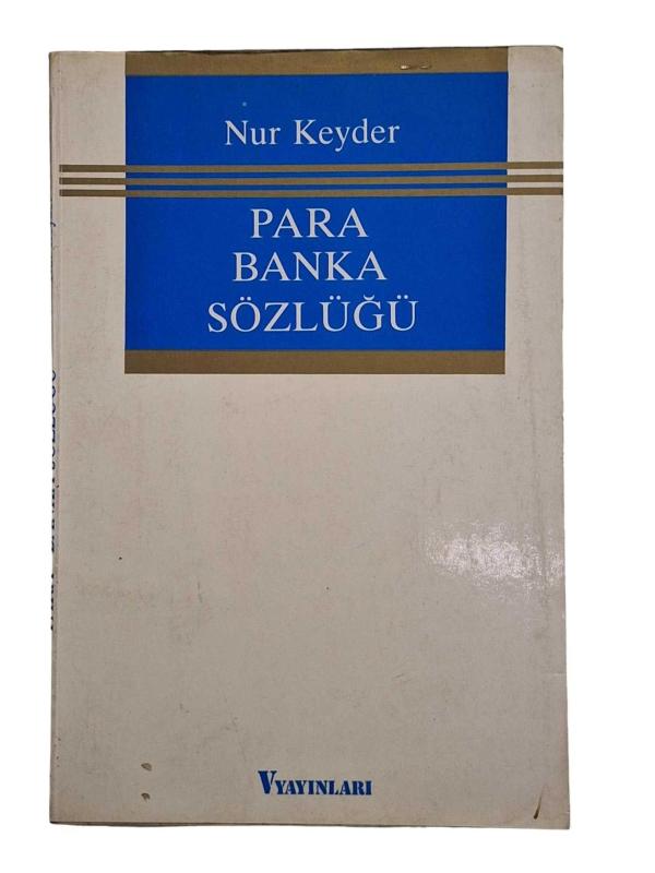 PARA BANKA SÖZLÜĞÜ