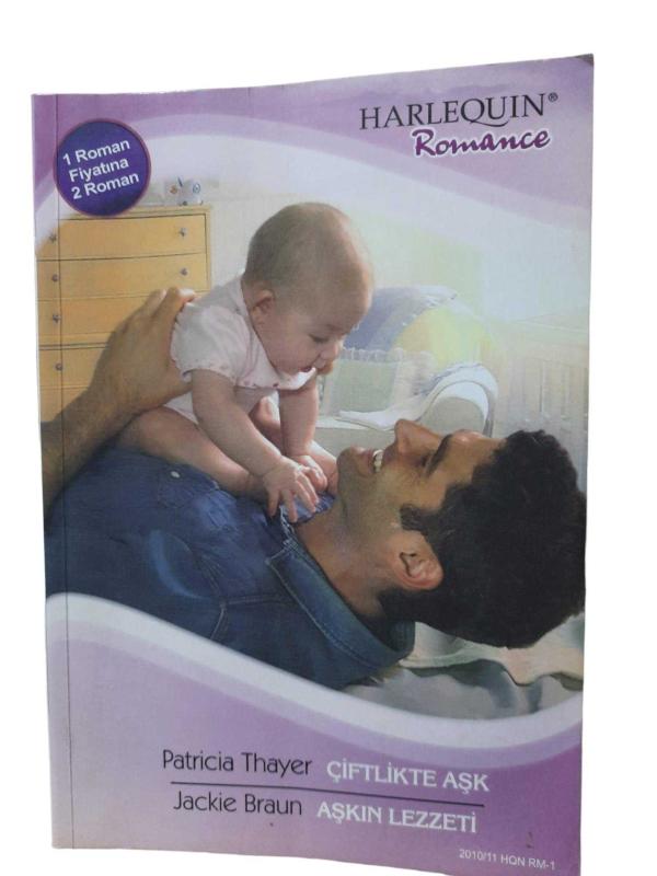 BEYAZ DİZİ - HARLEQUIN ROMANCE 13 - ÇİFTLİKTE AŞK & AŞKIN LEZZETİ- İKİ KİTAP BİR ARADA