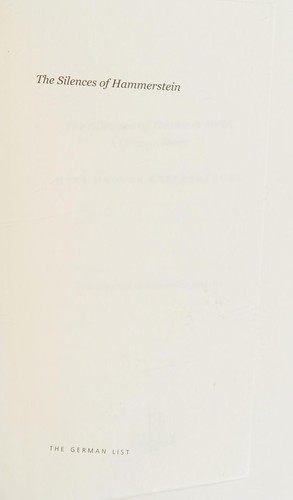 Hammerstein oder der Eigensinn